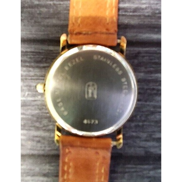 Rare Vintage Jules Jurgensen Gold Men’s 4673 Champaign Quartz Date Wristwatch! - Picture 10 of 10